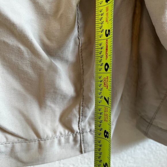 Columbia Titanium Cargo Zip Pockets Fishing Hiking Shorts Tan Mens Size 34 - Picture 9 of 9